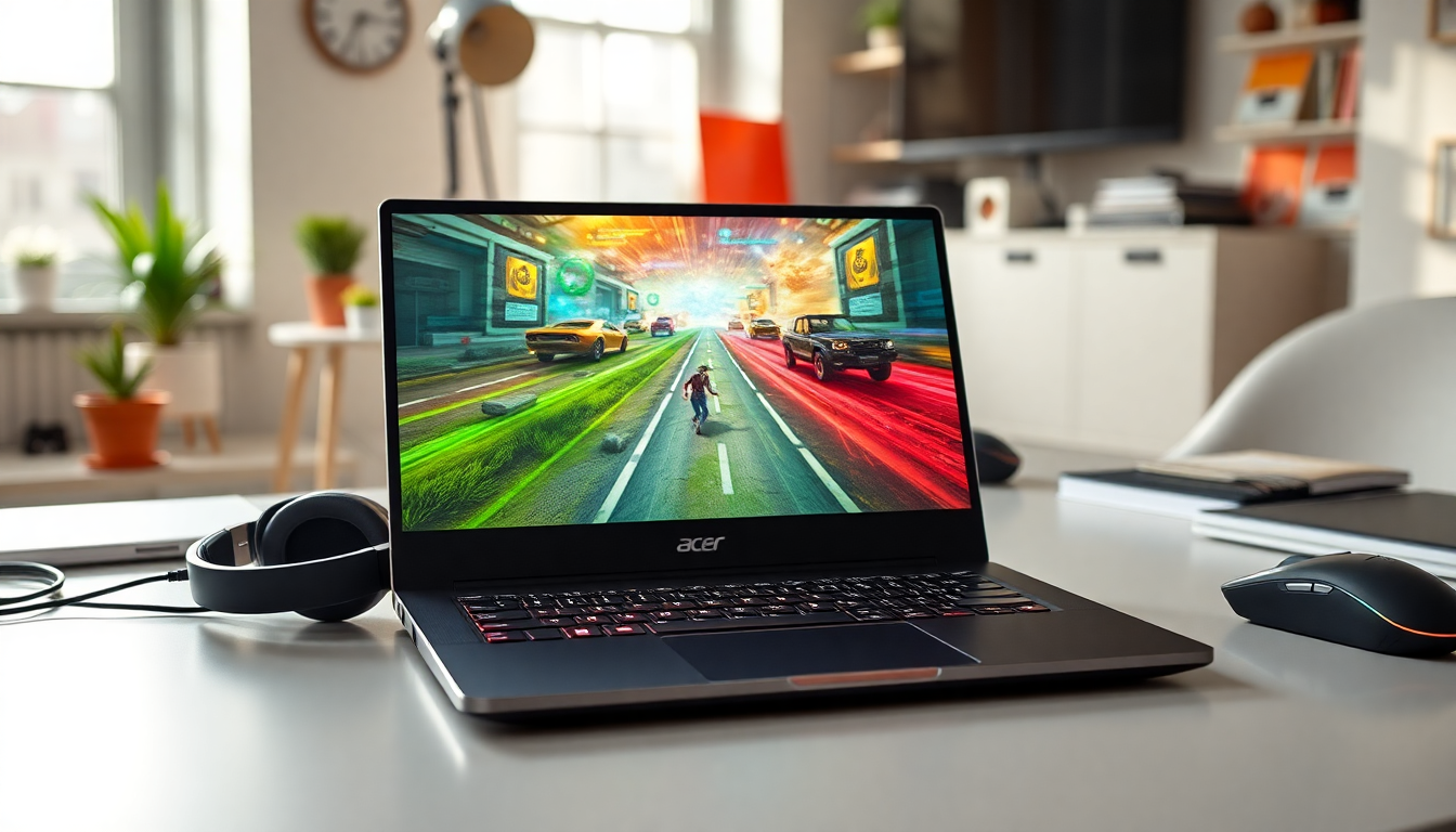 Discover the power of the Acer Swift X 14 gaming laptop