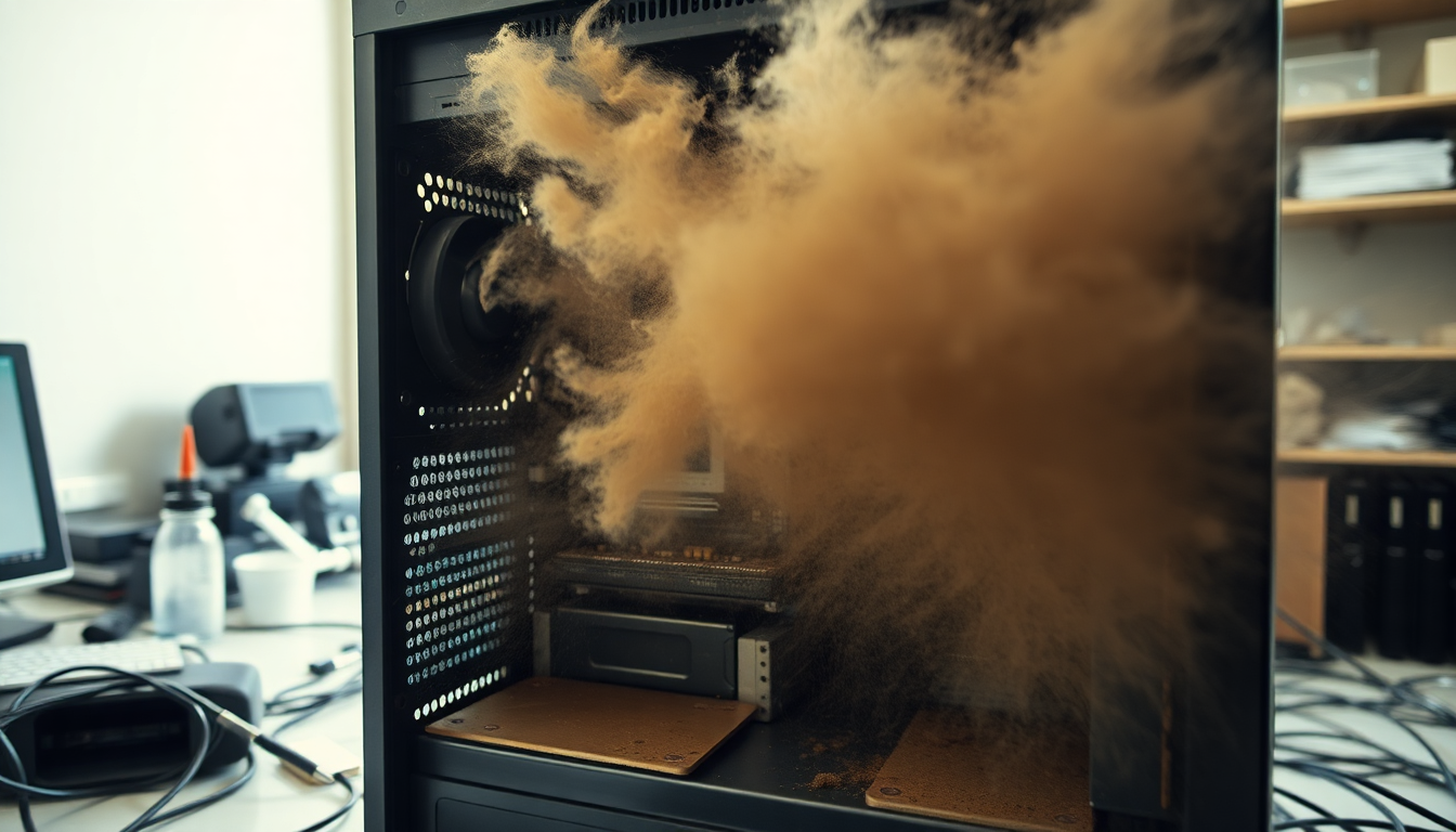 Dusty PCs: a shocking reality that tech enthusiasts face