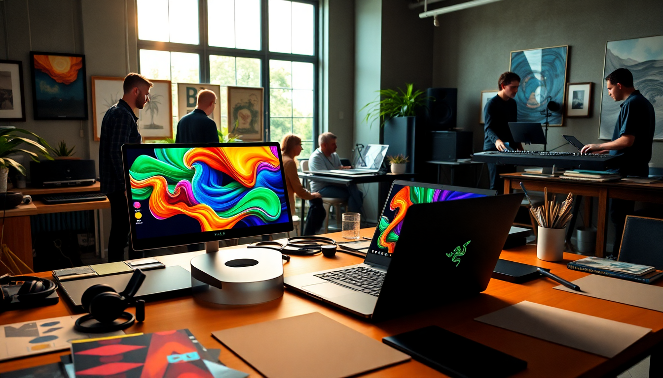 Exploring creativity with Razer Blade: artists share their stories