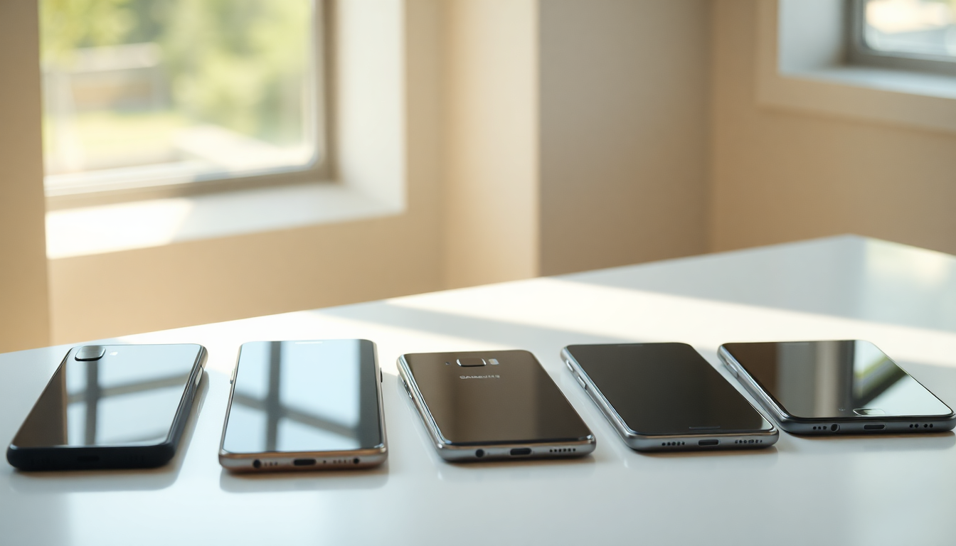 Exploring the latest high-tech Android smartphones
