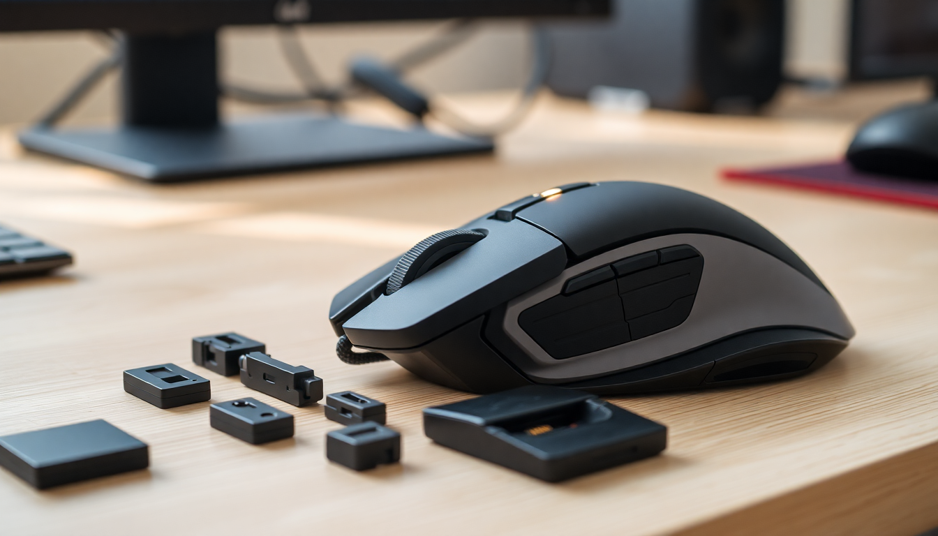 Exploring the modular design of the Pathfinder gaming mouse