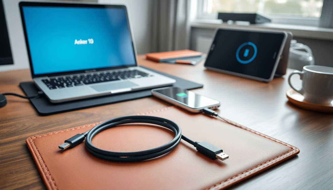 Get high-speed charging with Anker’s USB-C cables
