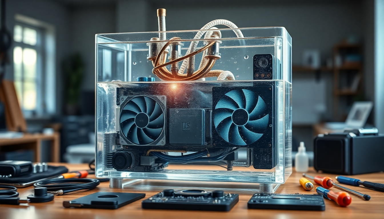Immersion liquid cooling: a new frontier for DIY enthusiasts