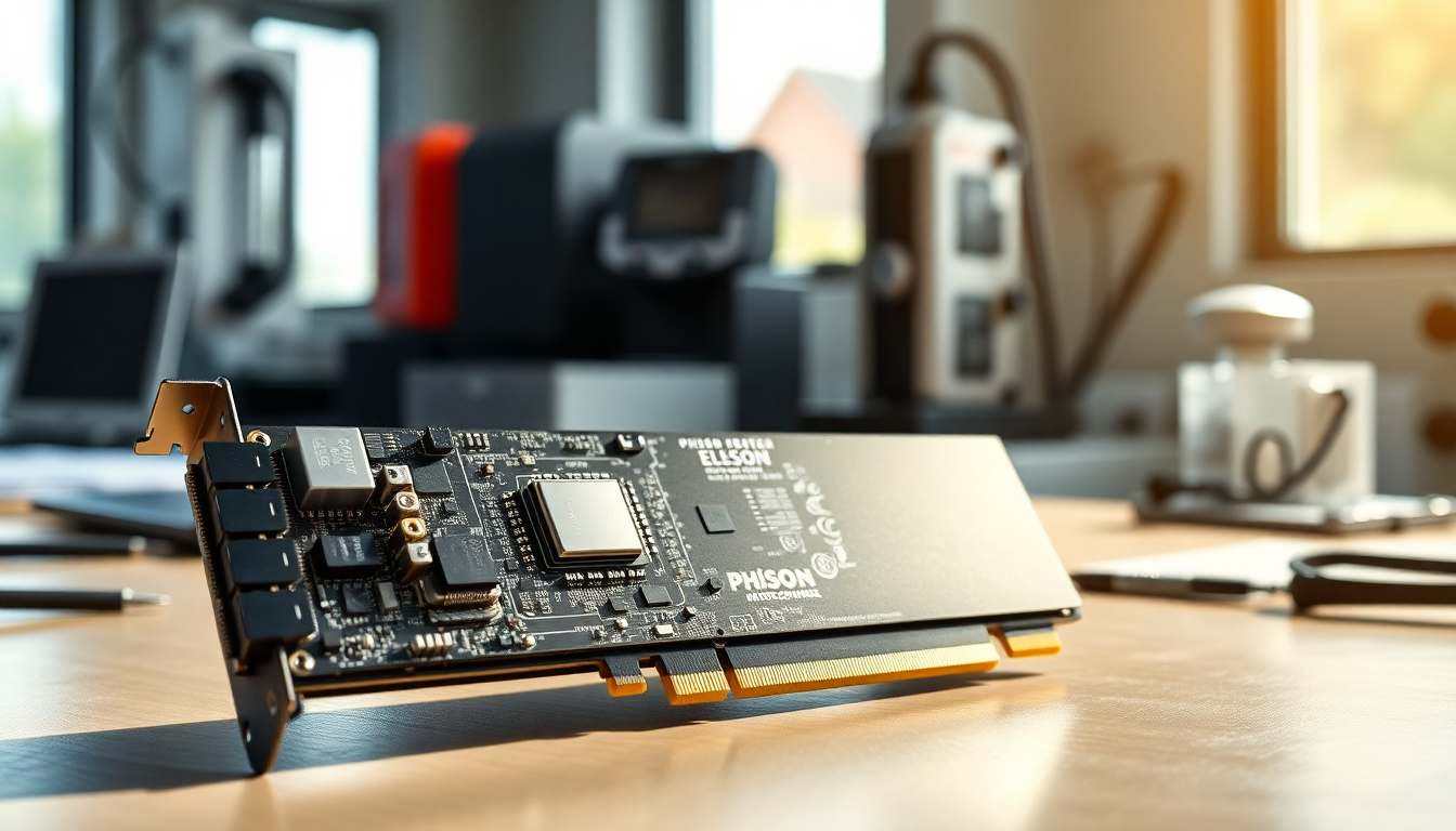 Phison E28: the future of PCIe 5.0 SSD controllers