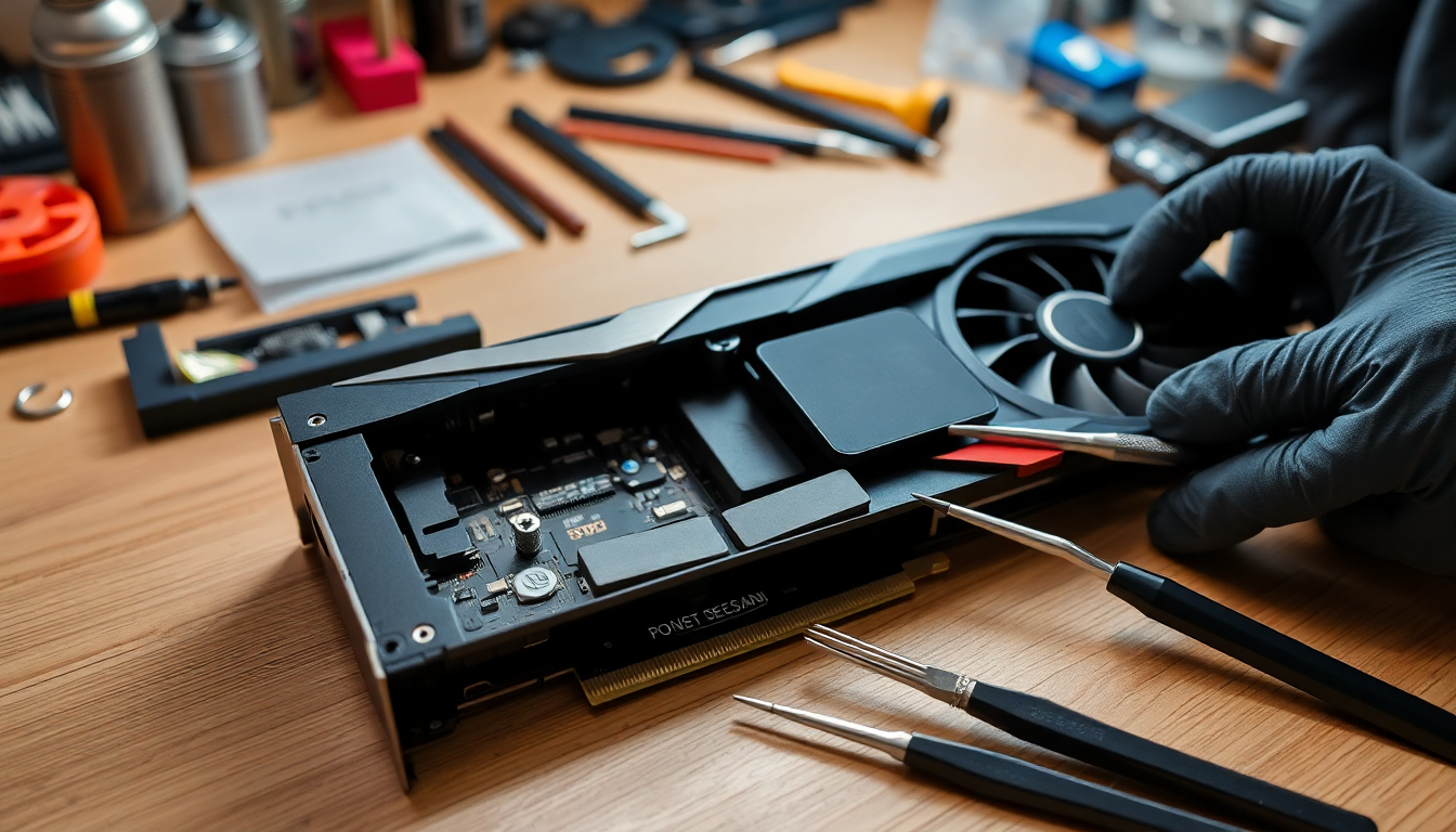 Replacing thermal pads on the Aorus Radeon RX 9070 XT Elite 16G