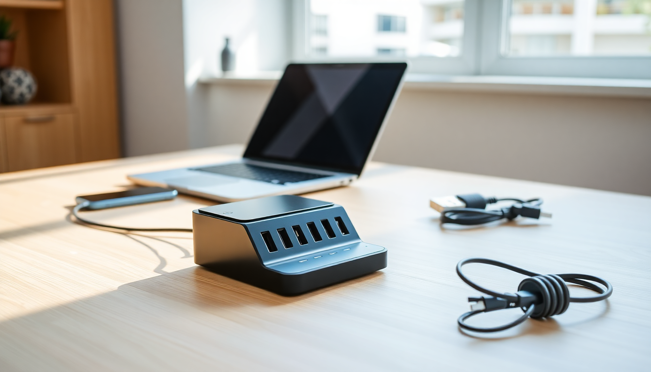 Simplify your charging experience with Anker’s 6-in-1 solution