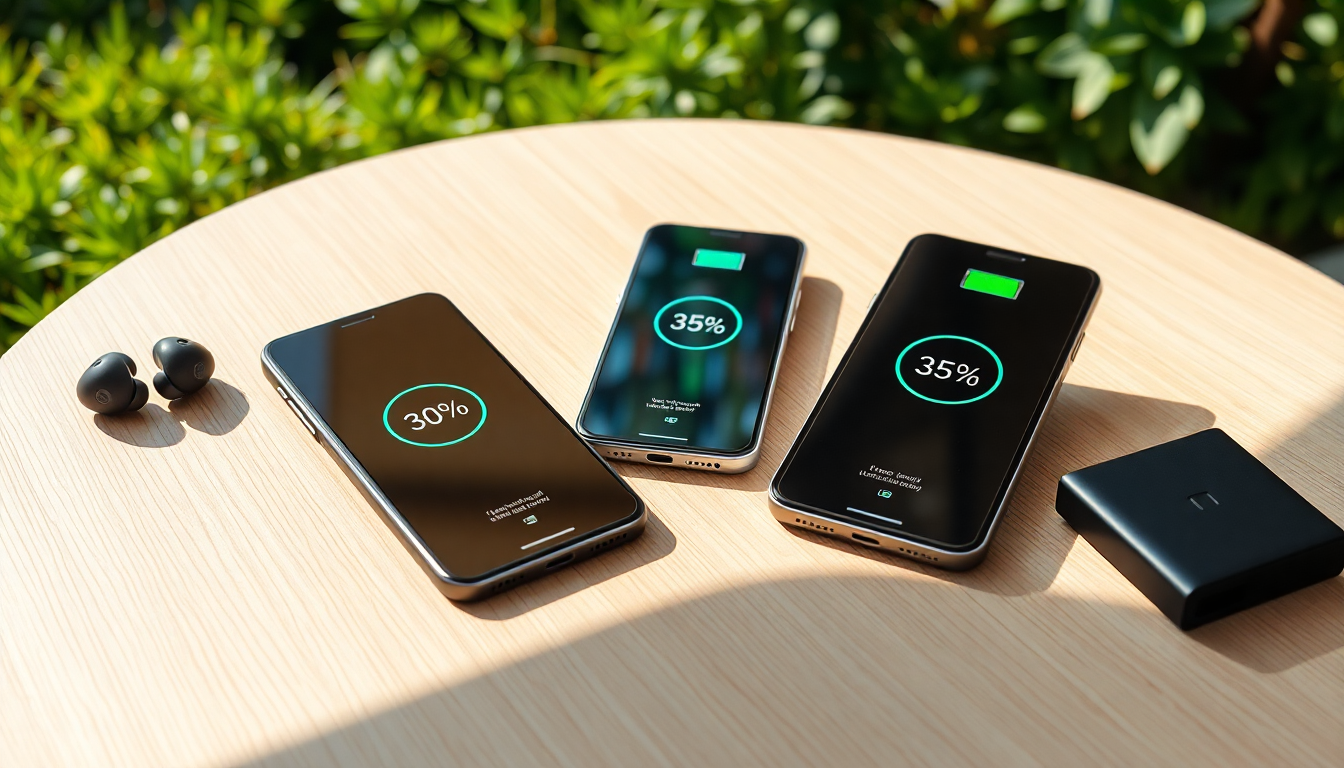 Smartphones with exceptional battery life in 2025