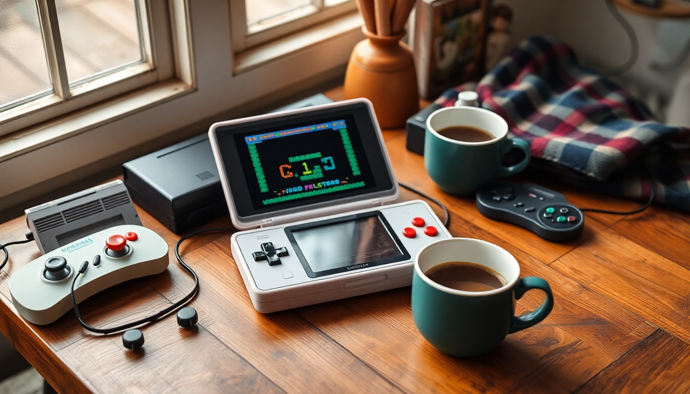 Unleash retro gaming with the Retropian Color handheld console
