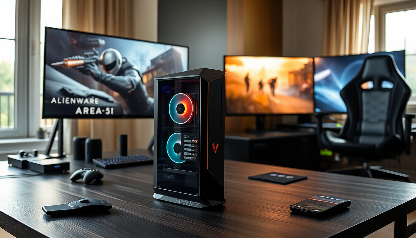 Unleashing the power of the Alienware Area-51 desktop