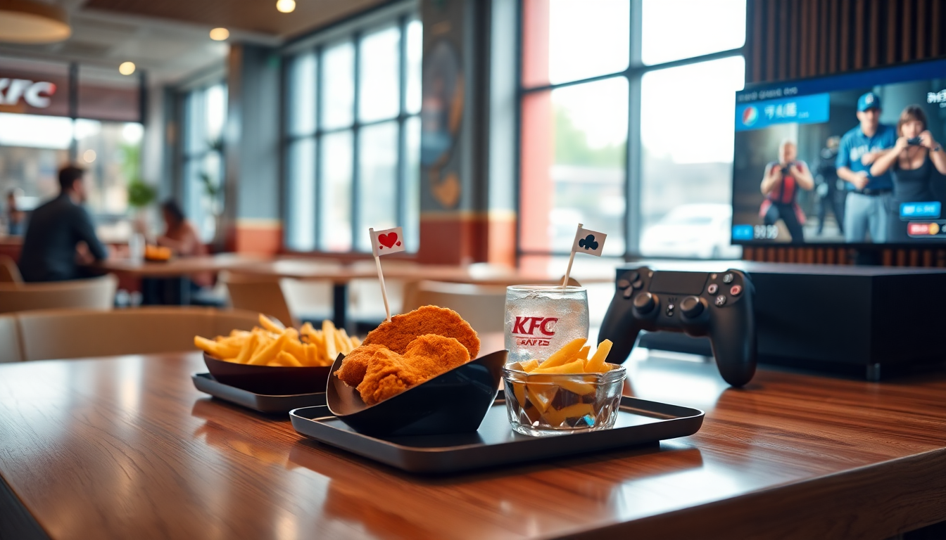 Exploring the innovative partnership between gaming tech and fast food