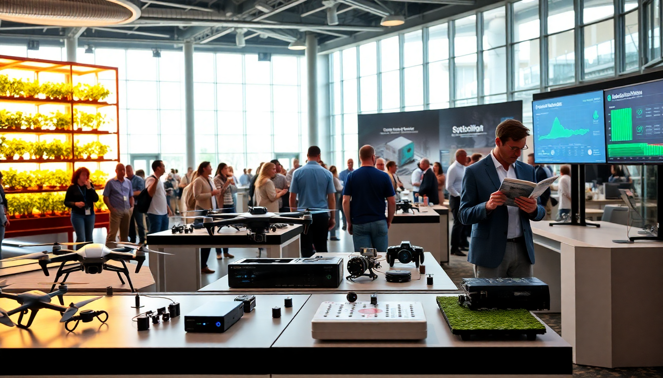 Innovation hubs showcase cutting-edge agricultural technology