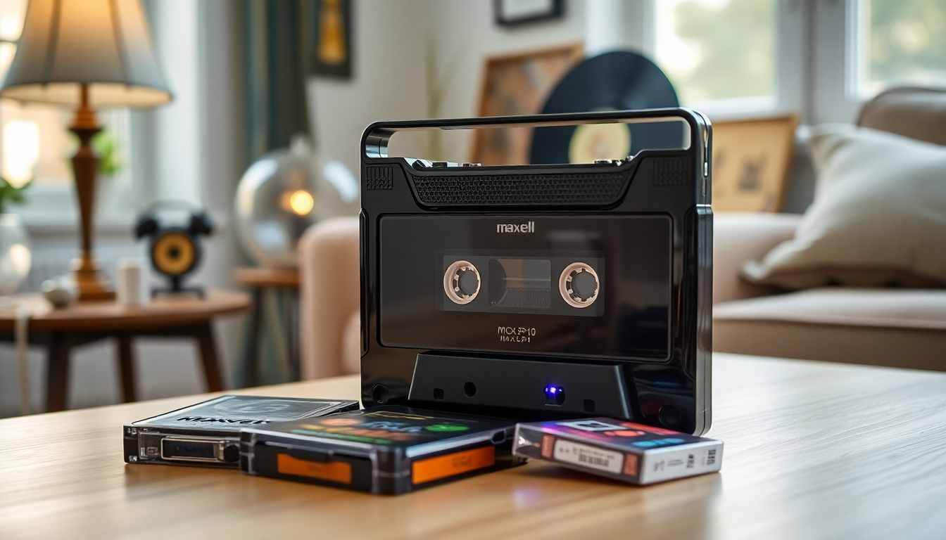 Maxell MXCP-P100: A modern twist on a classic cassette player