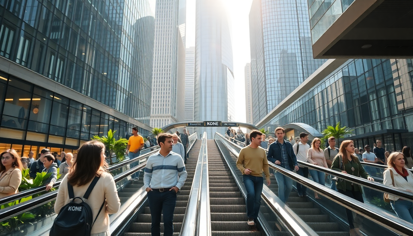 Revolutionizing urban mobility with KONE