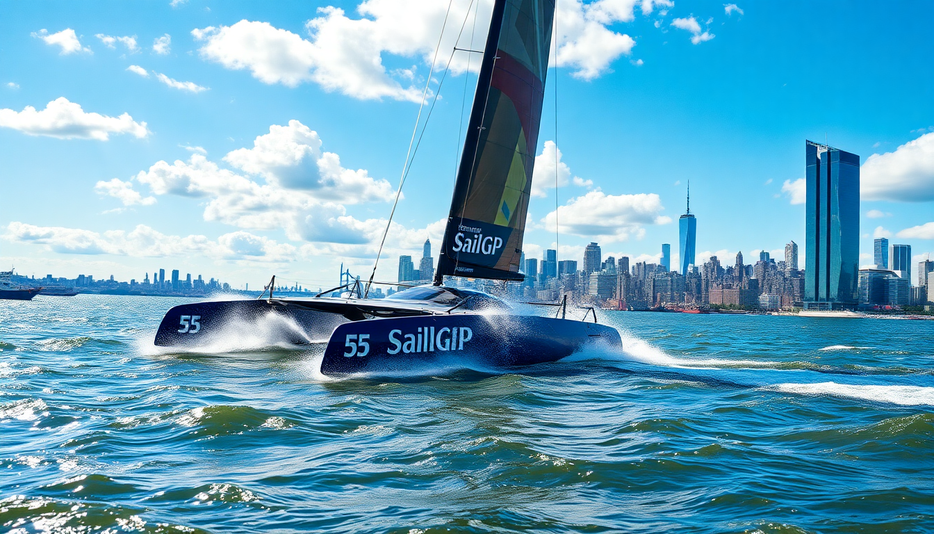 SailGP: The fusion of technology and competitive sailing