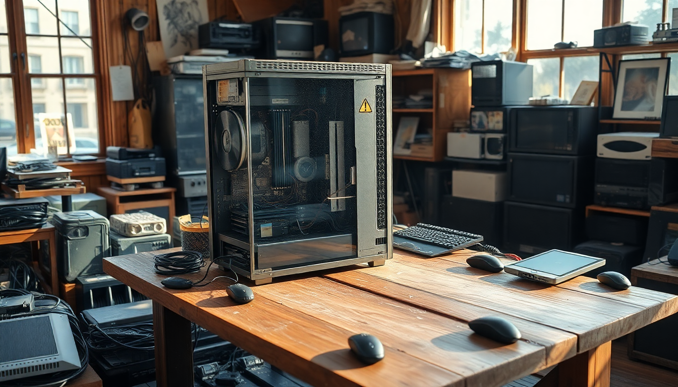 Uncovering valuable PC components at thrift stores