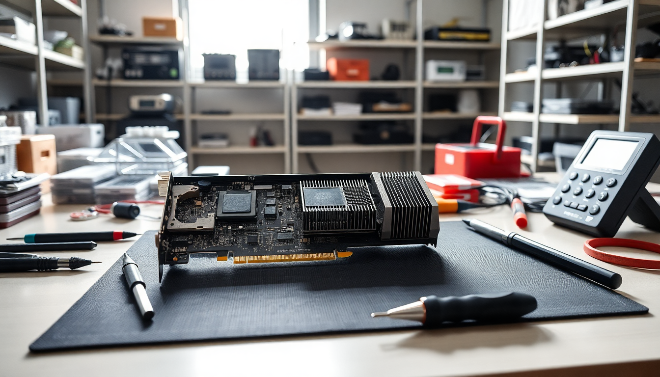 A detailed exploration of the RTX 5090 repair process