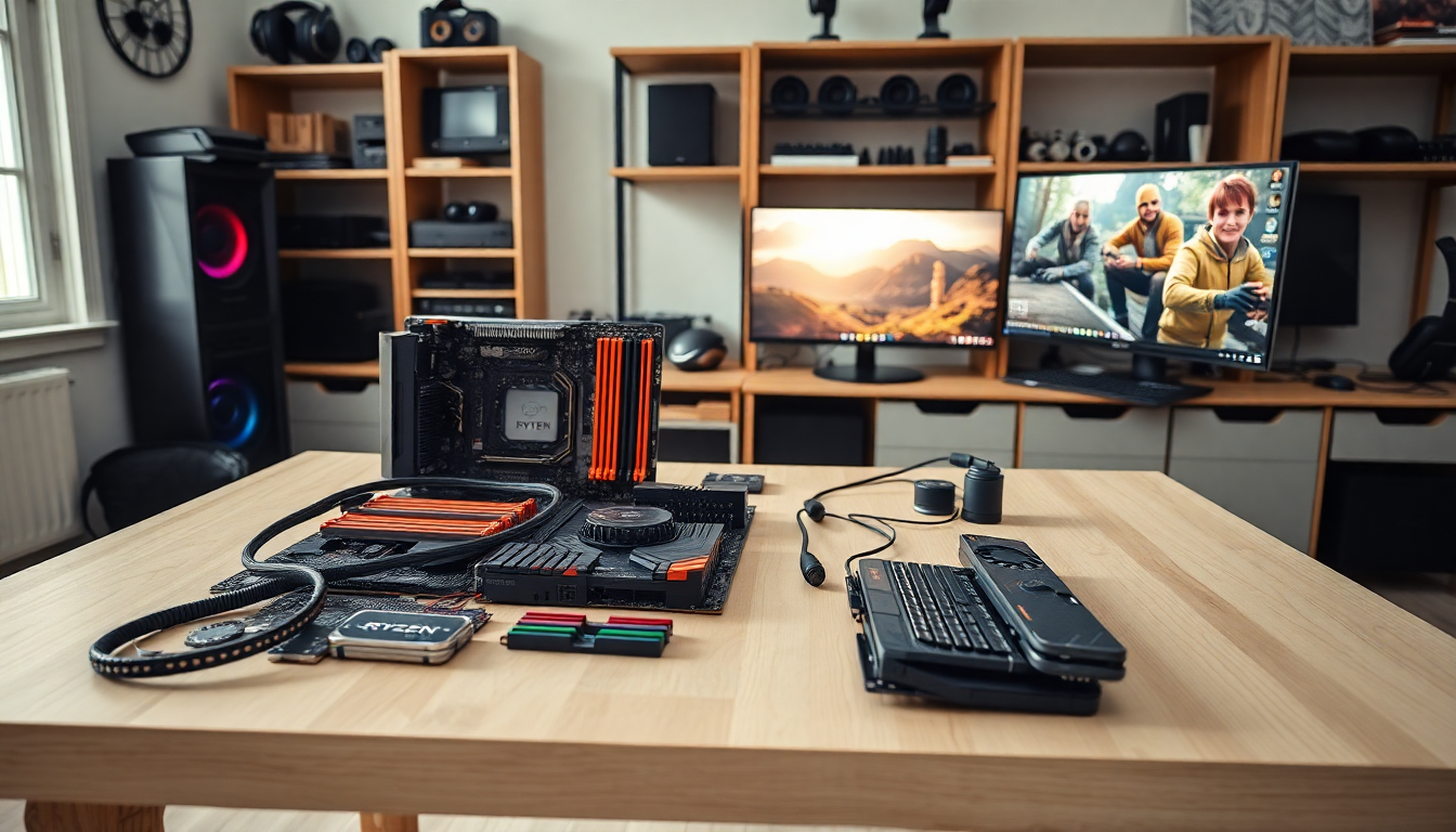 Affordable high-performance PC build for gamers