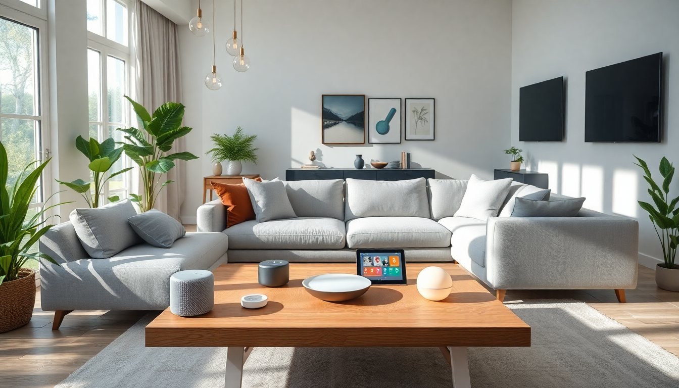 Enhance your living space with cutting-edge smart home technology