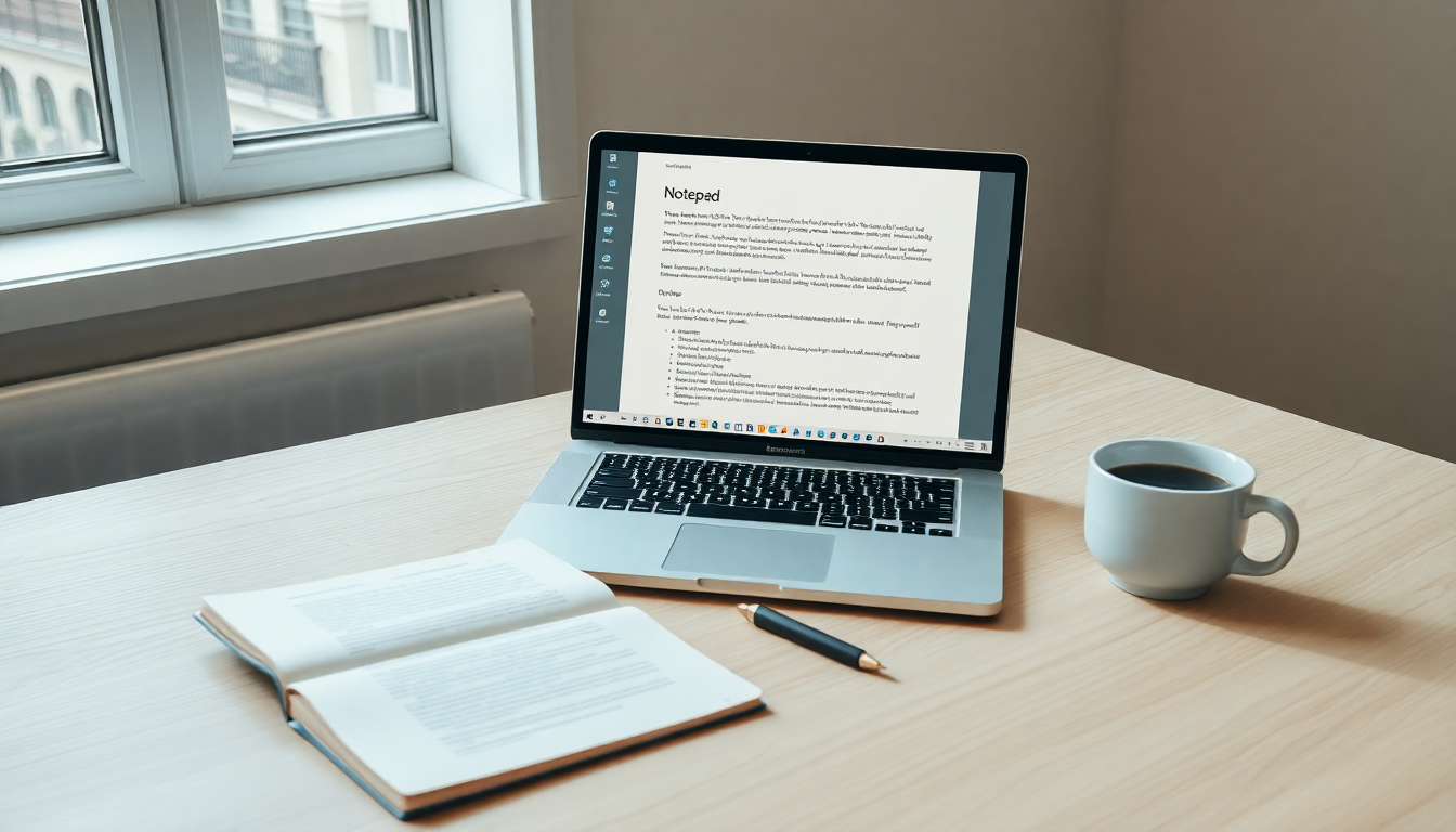 Enhancements in Notepad for Windows 11 with Markdown features