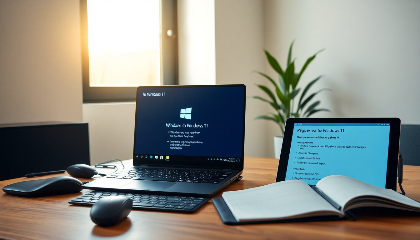 Essential steps to transition from Windows 10 to Windows 11