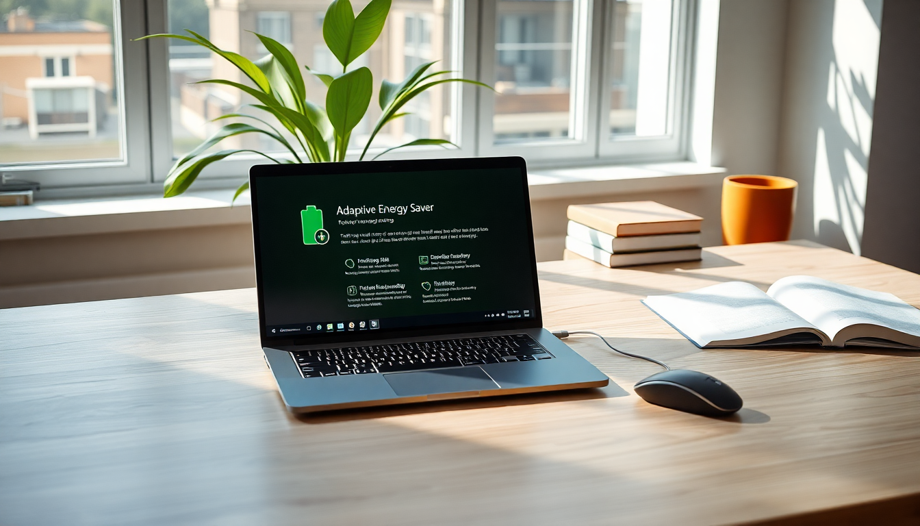 How Microsoft’s adaptive energy saver enhances laptop battery longevity