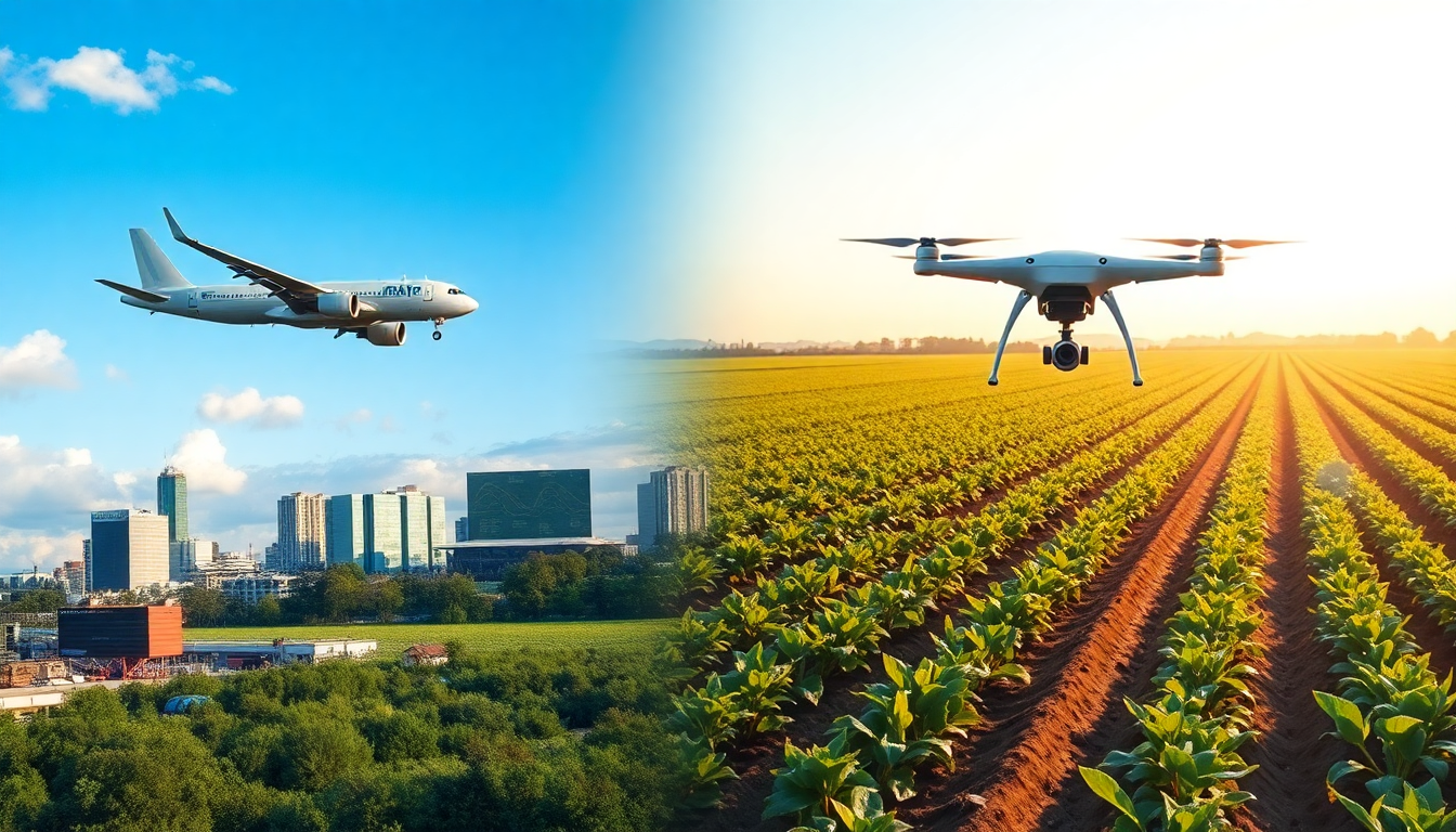 Insights into the Growth of Aviation and Agricultural Innovations