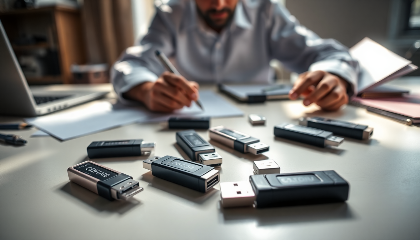 Key factors to consider when selecting a USB flash drive