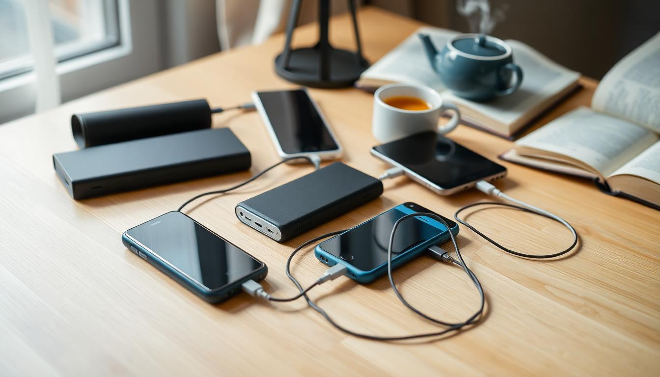 Maximize your device’s battery life with portable power banks