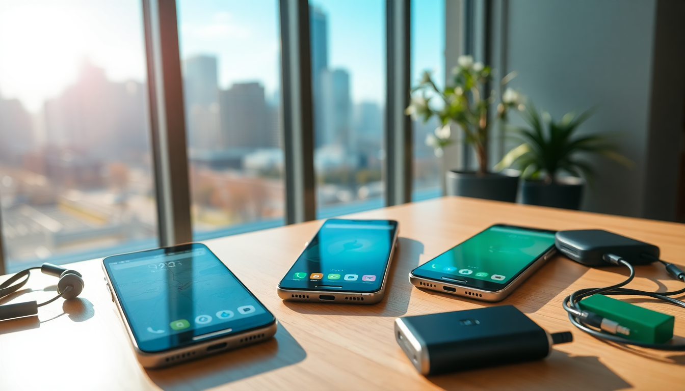 Top smartphones for superior battery performance