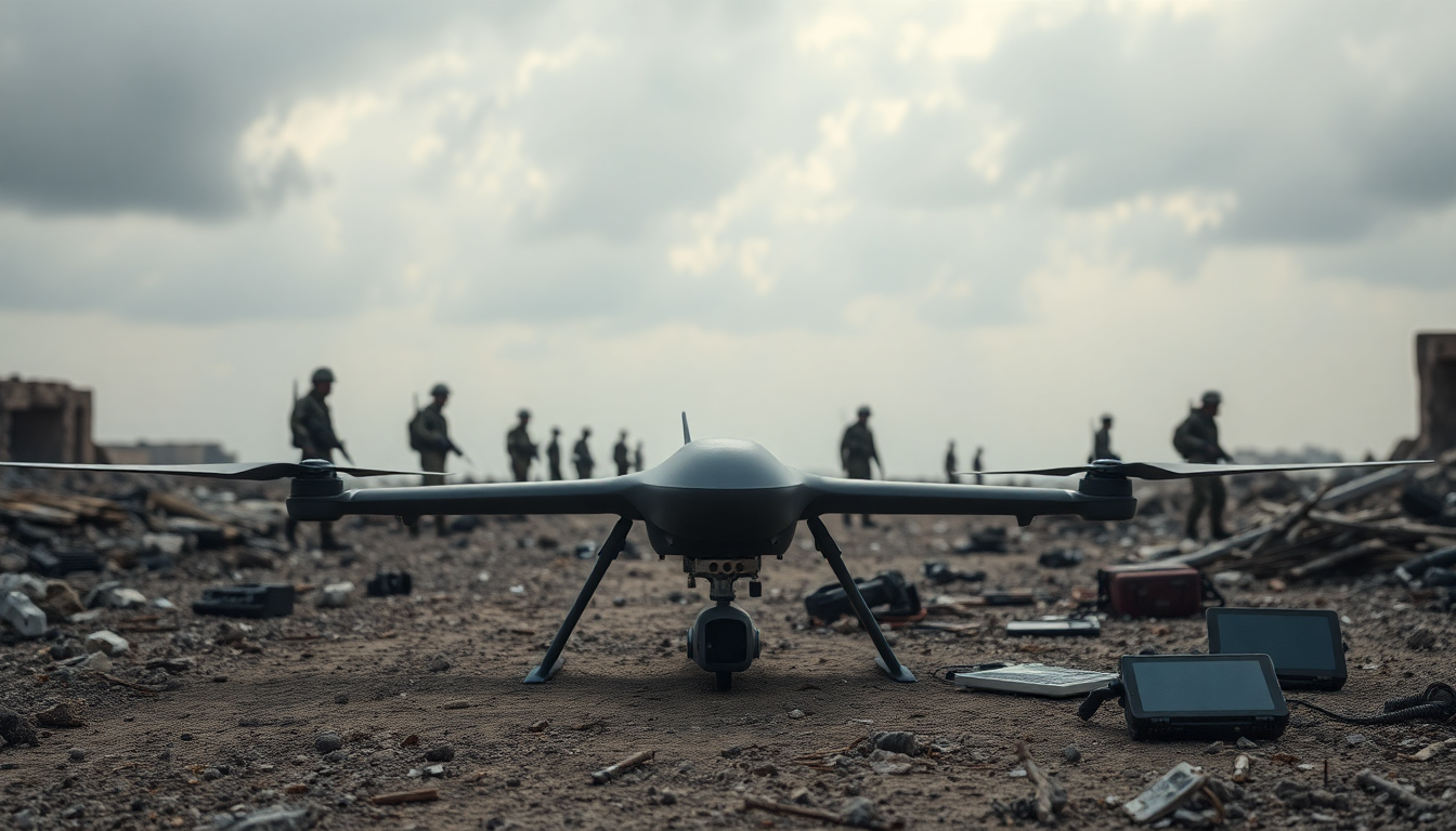 Understanding the impact of cyber warfare on drone supplies in conflict zones