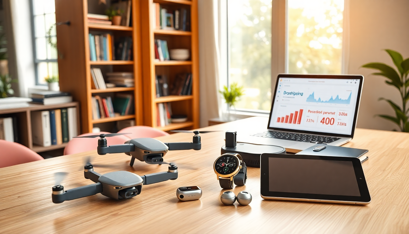 Unlocking the potential of tech gadgets for dropshipping success