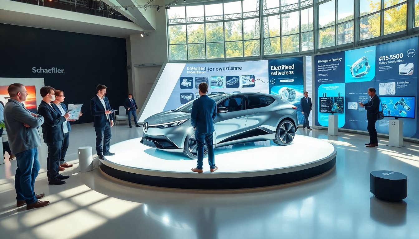 Exploring Schaeffler’s cutting-edge solutions for electric mobility