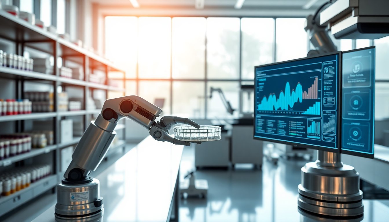 How AI and robotics are transforming drug discovery processes