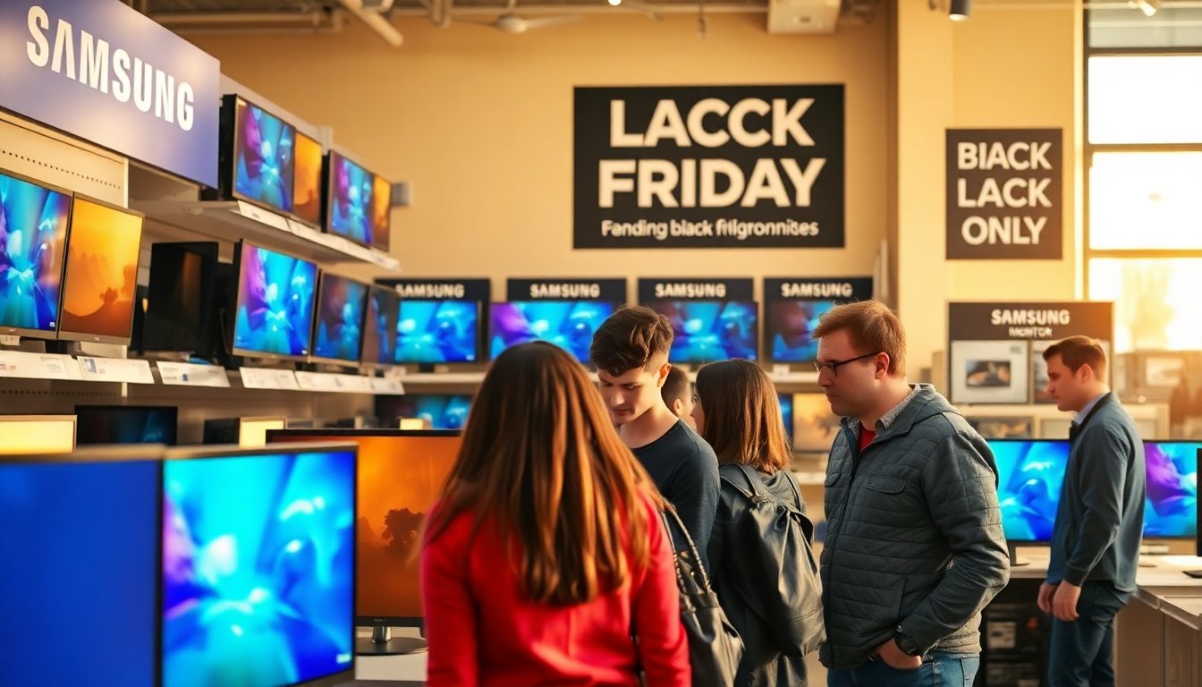 Incredible Black Friday Deals: Unmissable Discounts on Samsung Monitors!