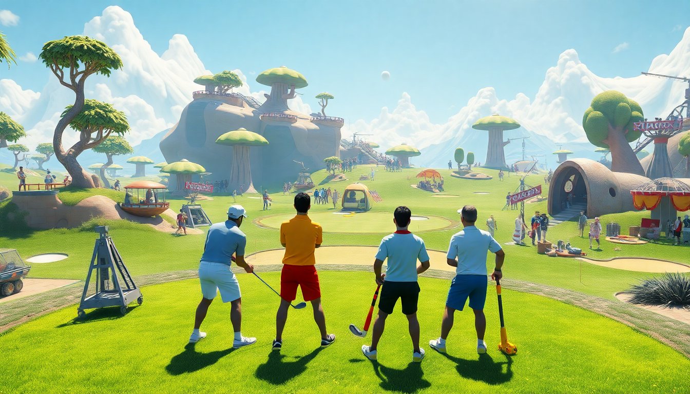 Super Battle Golf Launches on Steam: Experience Exciting Multiplayer Action!