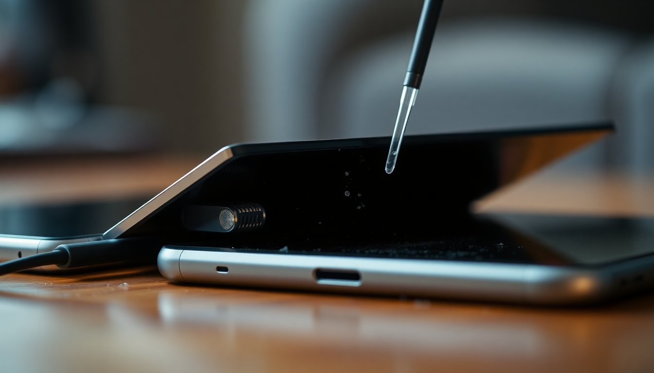 Safe ways to clean charging ports and speakers on phones and tablets
