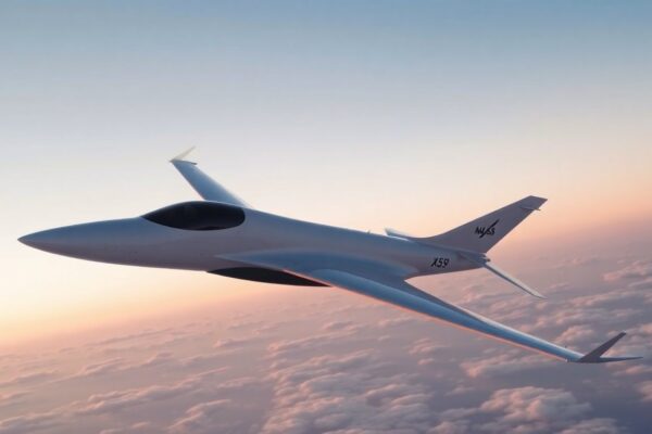 NASA X-59 Quiet Supersonic Aircraft Reaches Mach 1.4