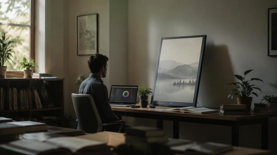 Tuning color temperature and gamma for e-paper style panels
