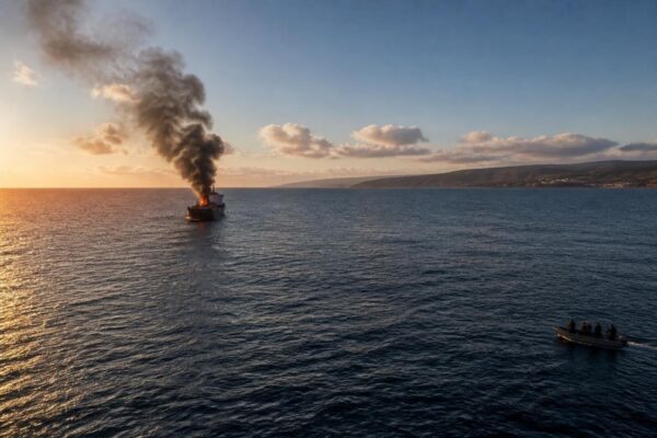 Black Sea drone attacks sink cargo vessels, cause casualties