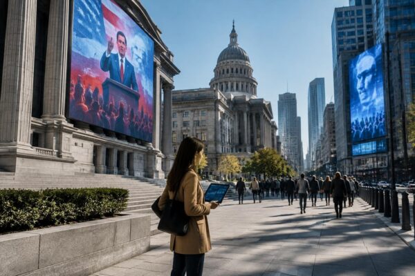 Global fallout of AI-driven disinformation and political control