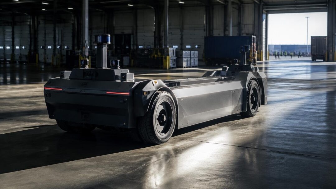 SDA411 concept brings zero-cab electric autonomy to yard logistics