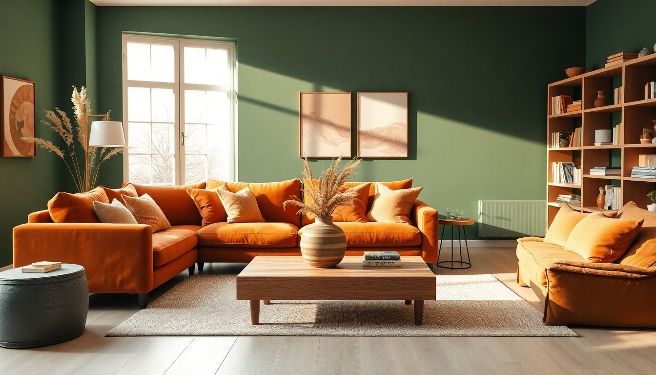 Exploring the color trends for autumn and winter 2027-2028 in interior design