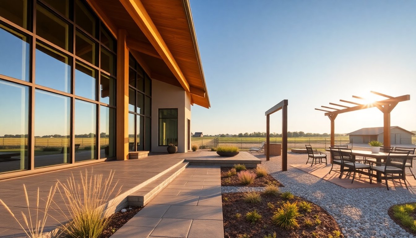 Modern Texas home design: a blend of comfort and style