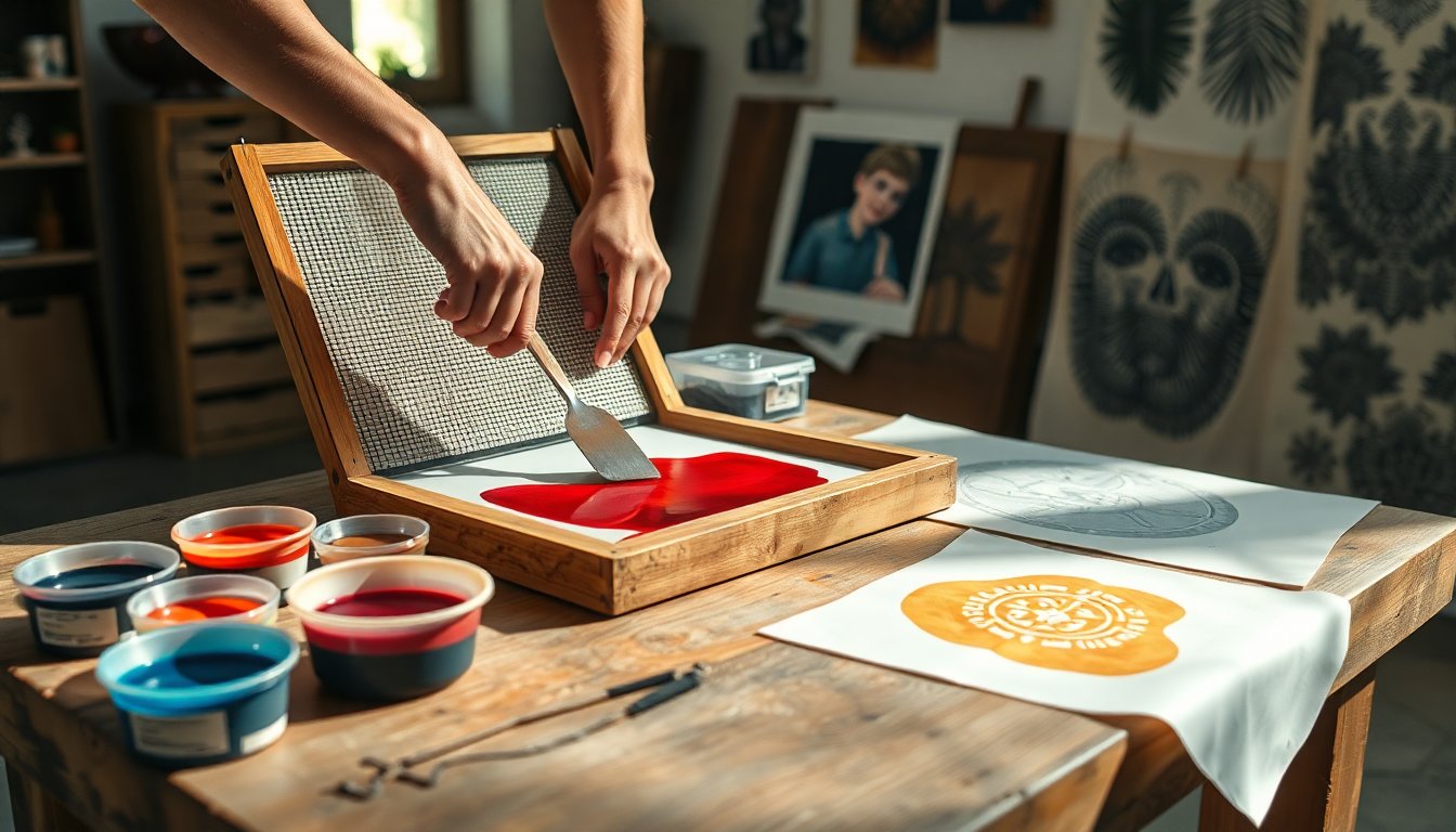 Unlock your creative potential with screen printing techniques