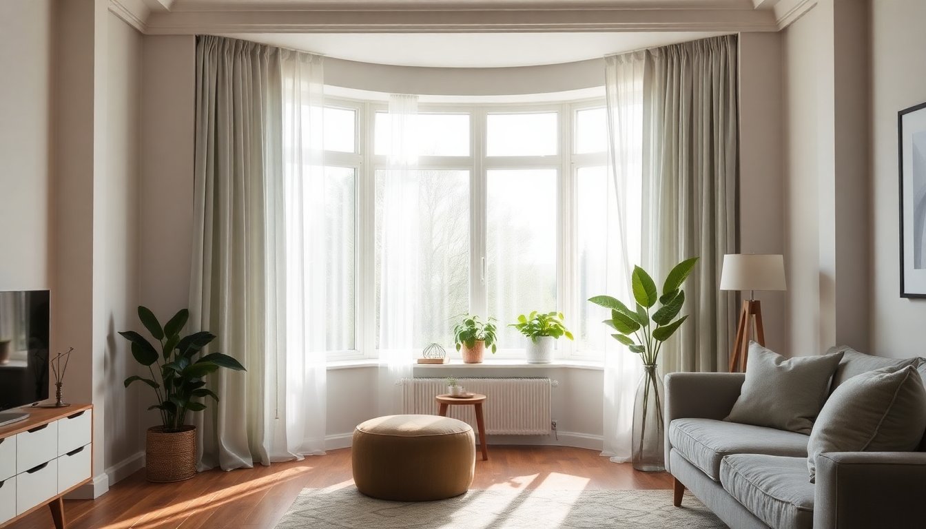 Effortless Curtain Solutions for Stunning Bay Windows