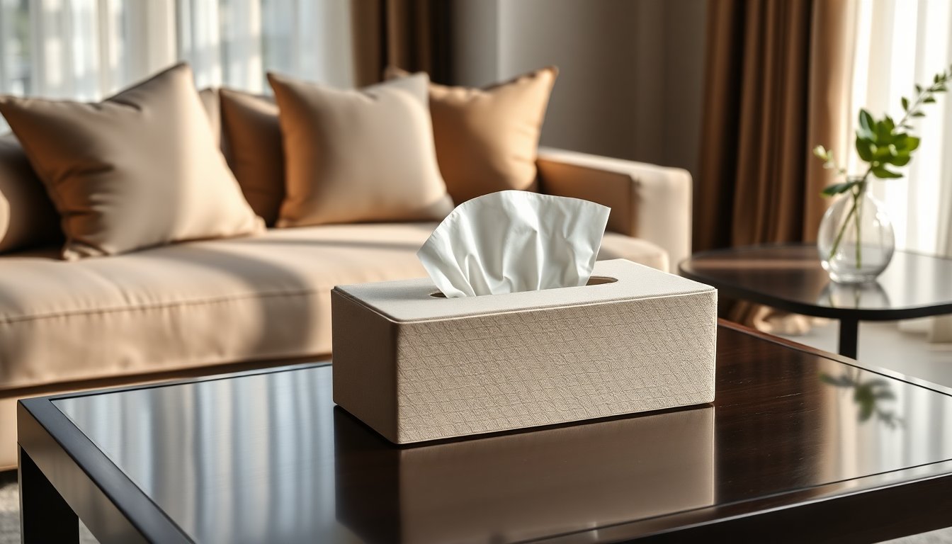 Elevate Your Décor with Chic Tissue Box Covers for Every Room