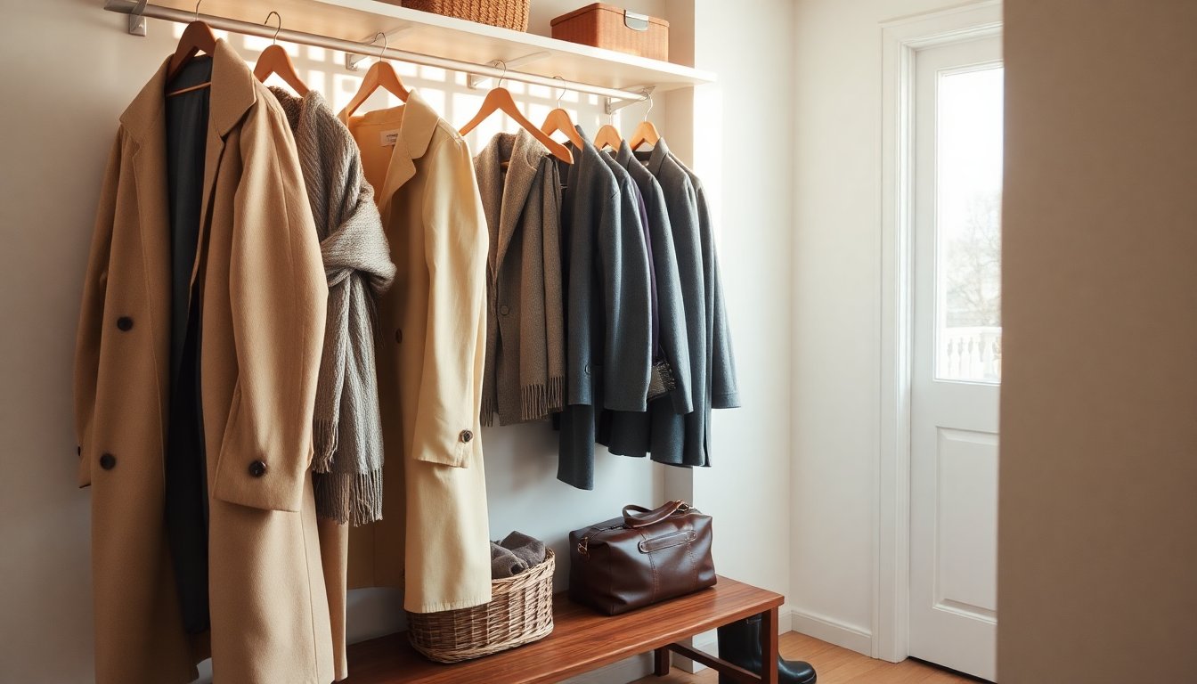 Essential tips for organizing your coat closet effectively