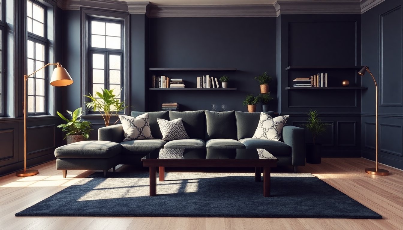 The Timeless Allure of Dark Paint Colors in Interior Design: A Trend Worth Exploring