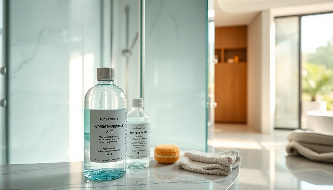 Top 5 Effective Methods for Cleaning Your Shower with Hydrogen Peroxide
