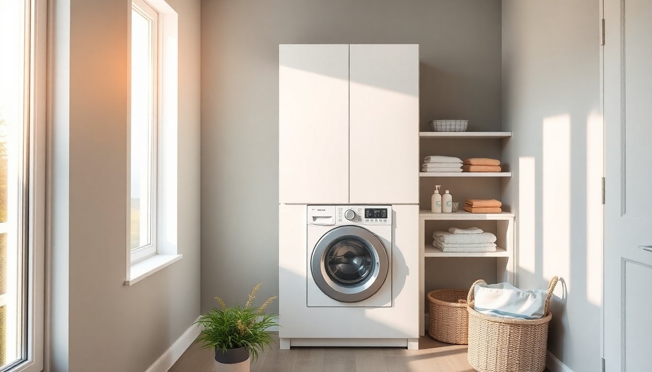 Clever Ways to Conceal Your Washing Machine with IKEA Furniture